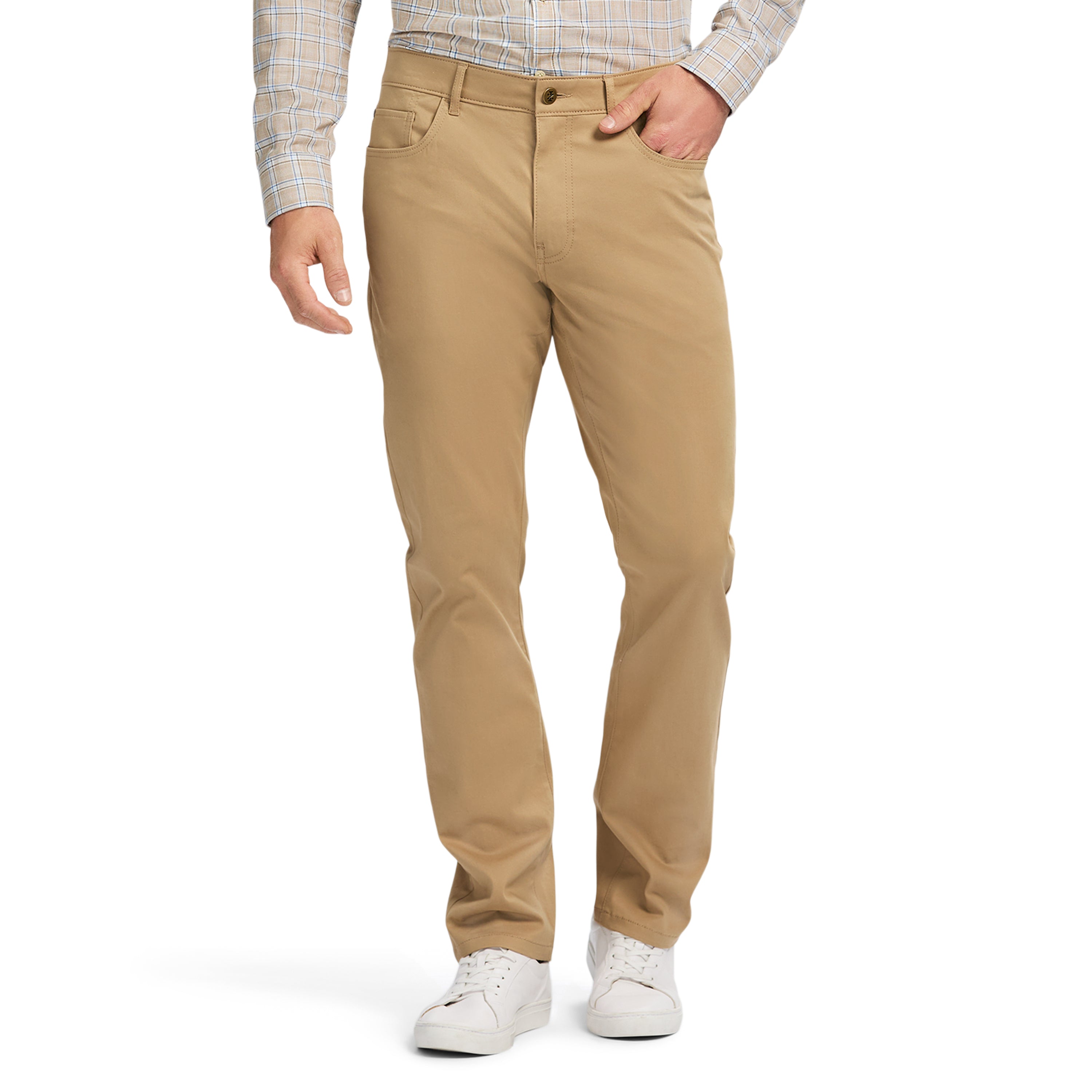 5 POCKET SUPER SOFT PANT - CEDARWOOD KH – IZOD