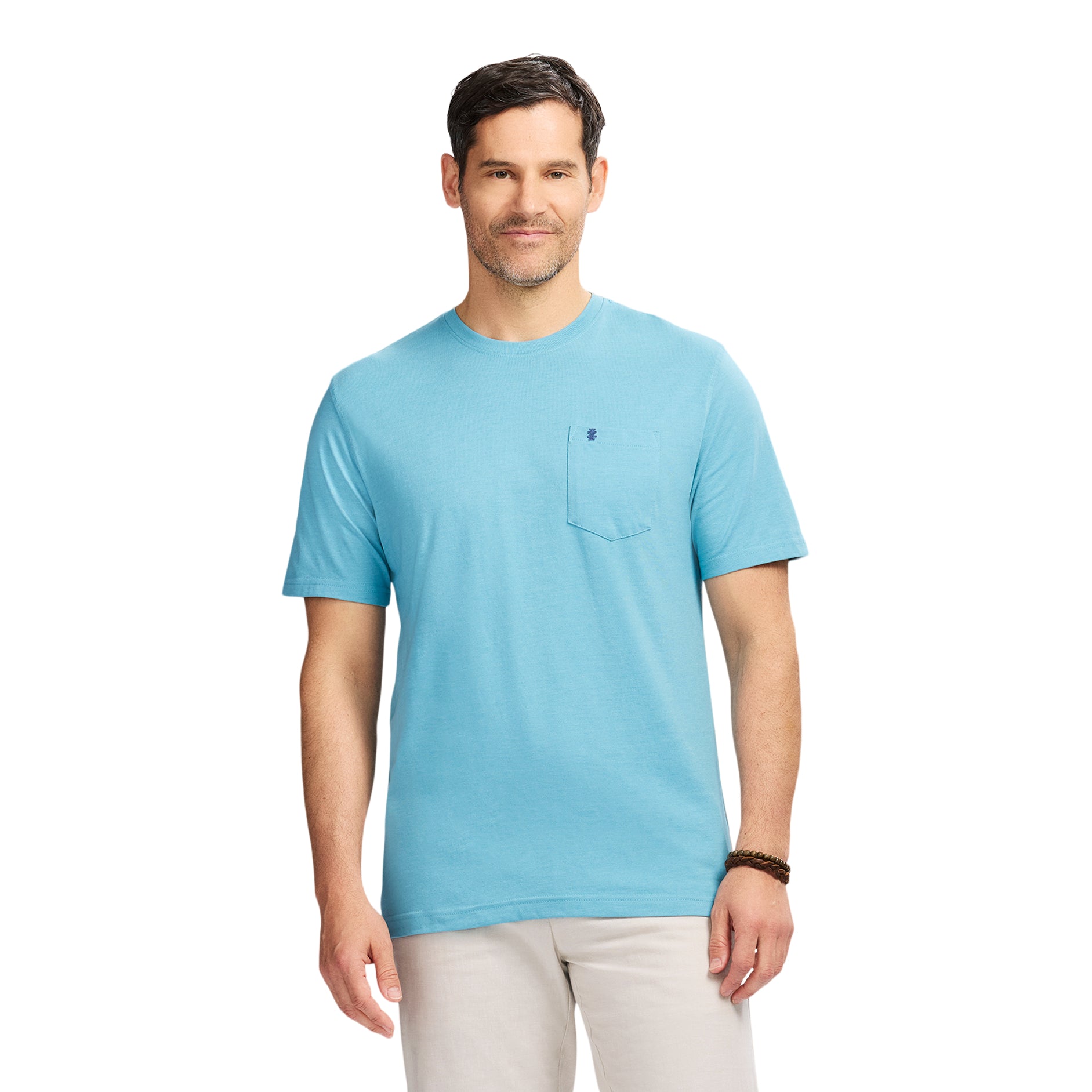 Saltwater Soft Wash Pocket Crew - Delphinium Blue – IZOD