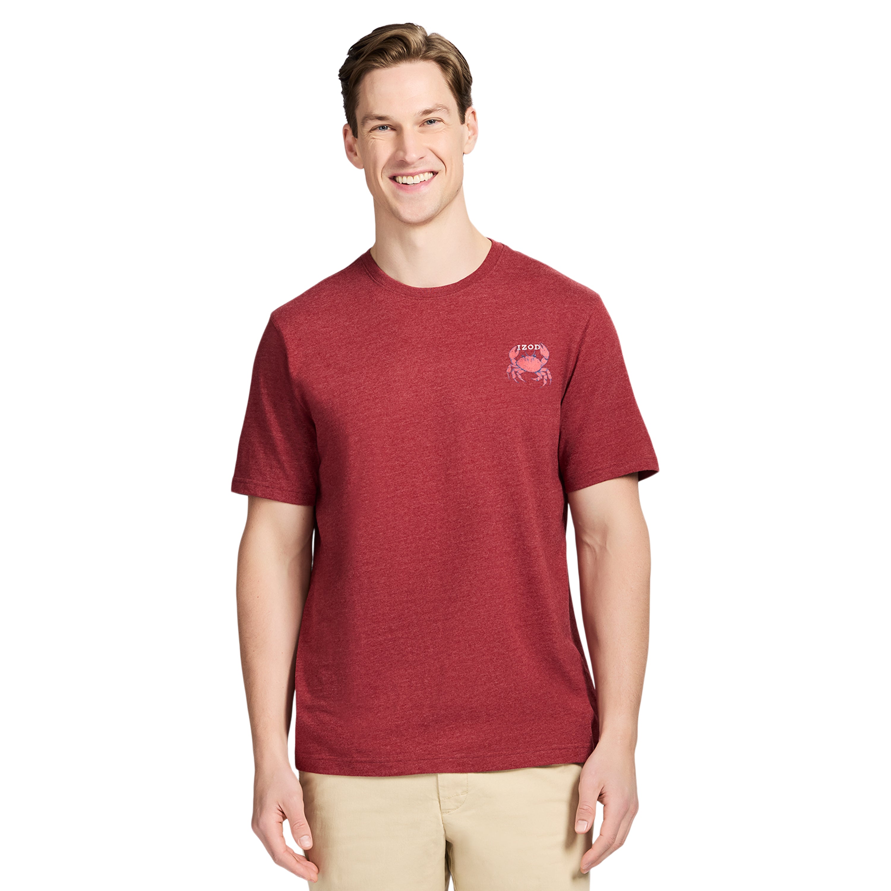 Saltwater Short Sleeve Graphic Tee - Sundried Tomato – IZOD