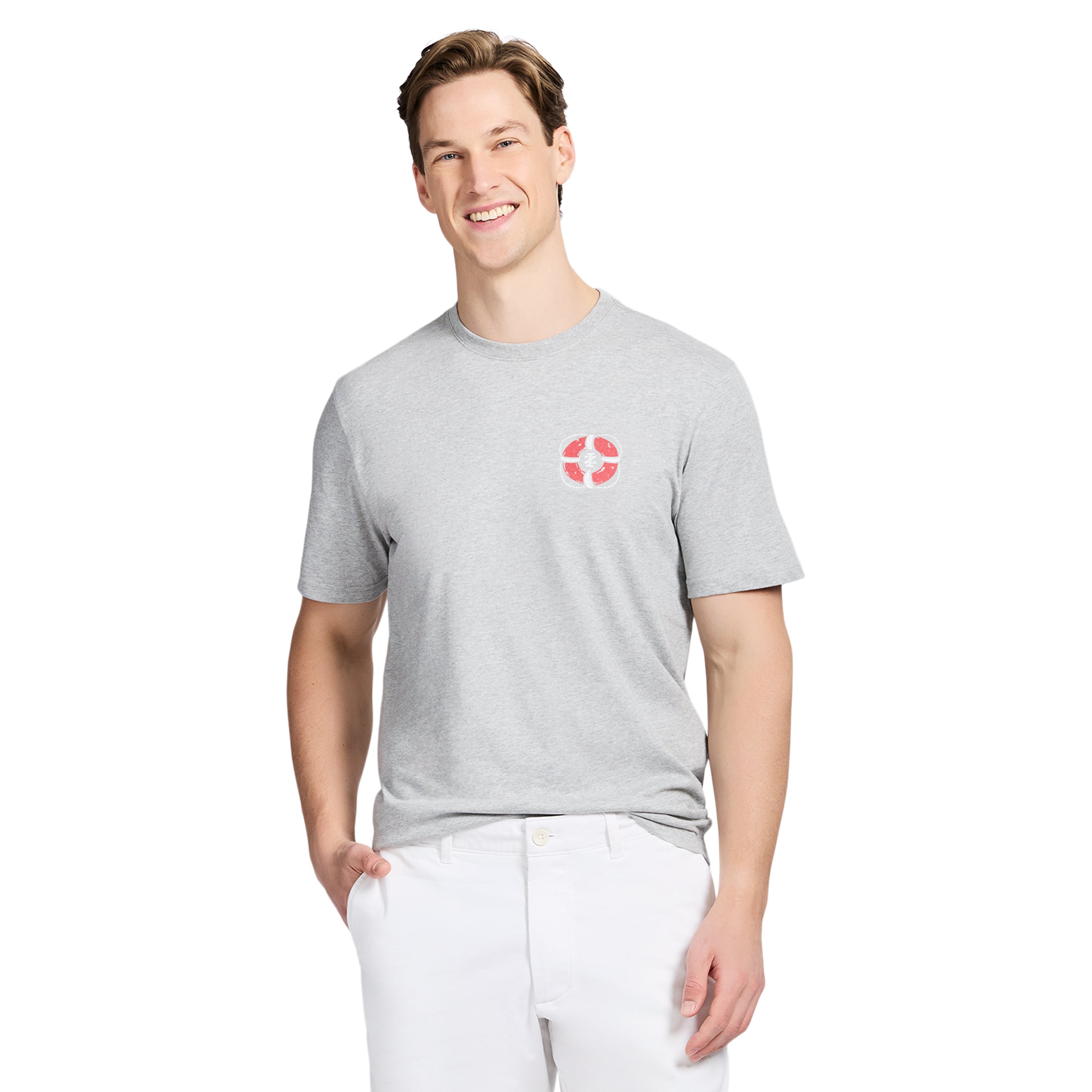 TOMOO　Estuary　Tシャツ SALTWATER SHORT SLEEVE GRAPHIC TEE - HARBOR MIST – IZOD