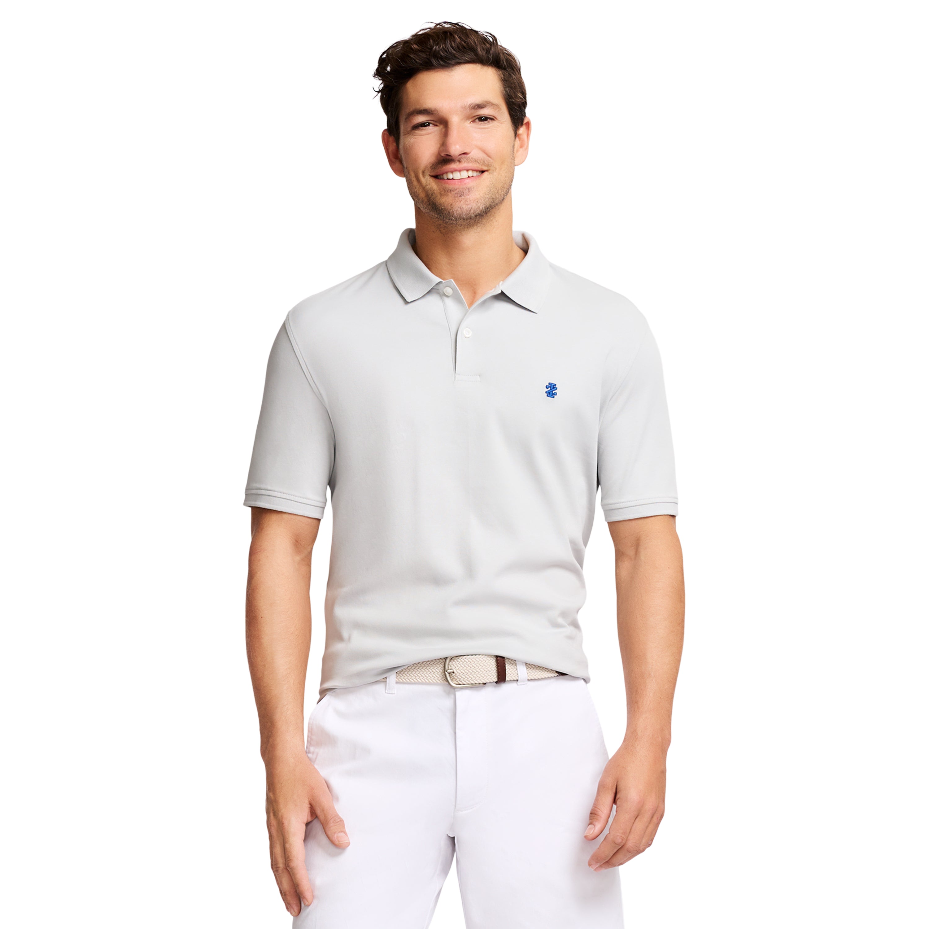 Interlock Polo - Harbor Mist – IZOD