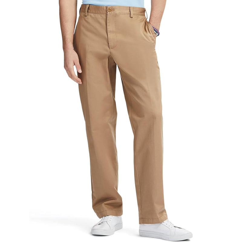 AMERICAN CHINO FLAT FRONT CLASSIC FIT PANT - ENGLISH KHAKI