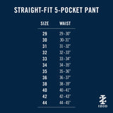 SALTWATER 5-POCKET PANT - COGNAC