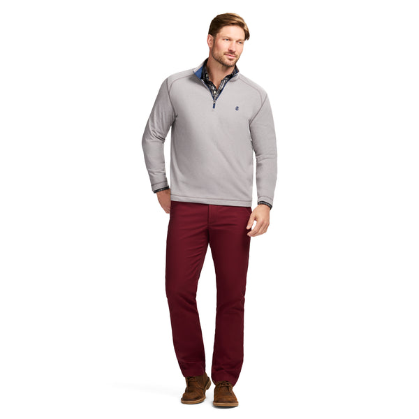 MICROFLEECE QUARTER ZIP - ULTIMATE GRAY