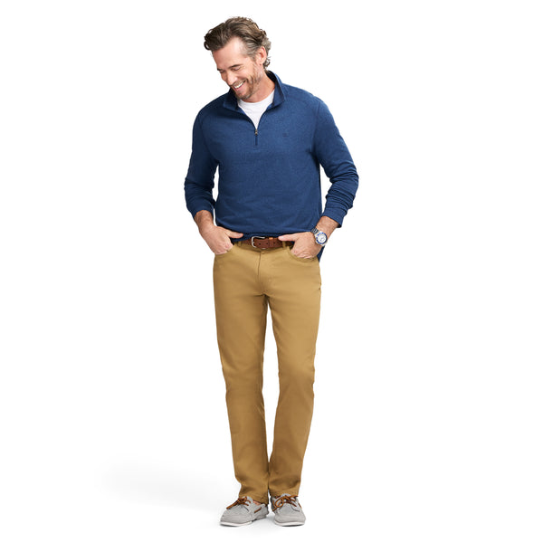 MICROFLEECE QUARTER ZIP - NAVY BLAZER