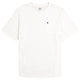 SALTWATER S/S POCKET TEE - BRIGHT WHITE
