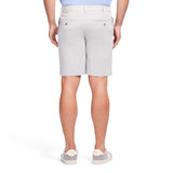 SALTWATER 9.5" FLAT-FRONT CHINO SHORT - HARBOR MIST