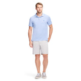 SALTWATER 9.5" FLAT-FRONT CHINO SHORT - HARBOR MIST