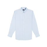 ALL-OVER STRETCH BUTTON-DOWN DRESS SHIRT (BUTTON DOWN COLLAR) - WATER MILL