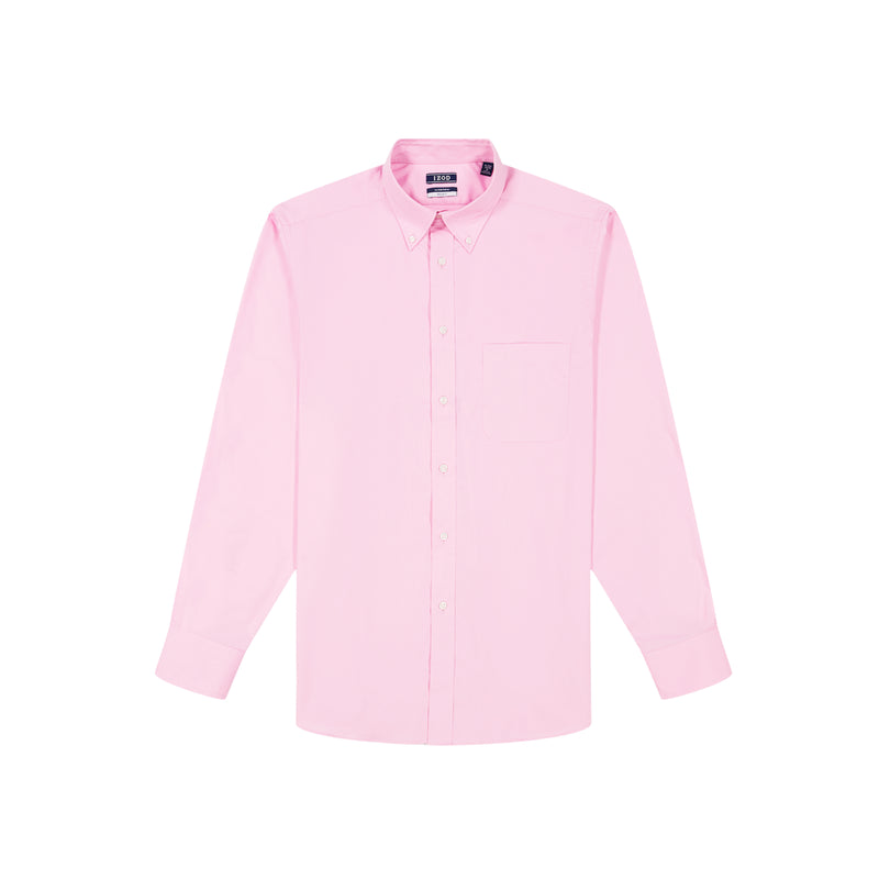 ALL-OVER STRETCH BUTTON-DOWN SHIRT - PINK