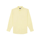 ALL-OVER STRETCH BUTTON-DOWN DRESS SHIRT (BUTTON DOWN COLLAR) - YELLOW