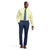 ALL-OVER STRETCH BUTTON-DOWN DRESS SHIRT (BUTTON DOWN COLLAR) - YELLOW