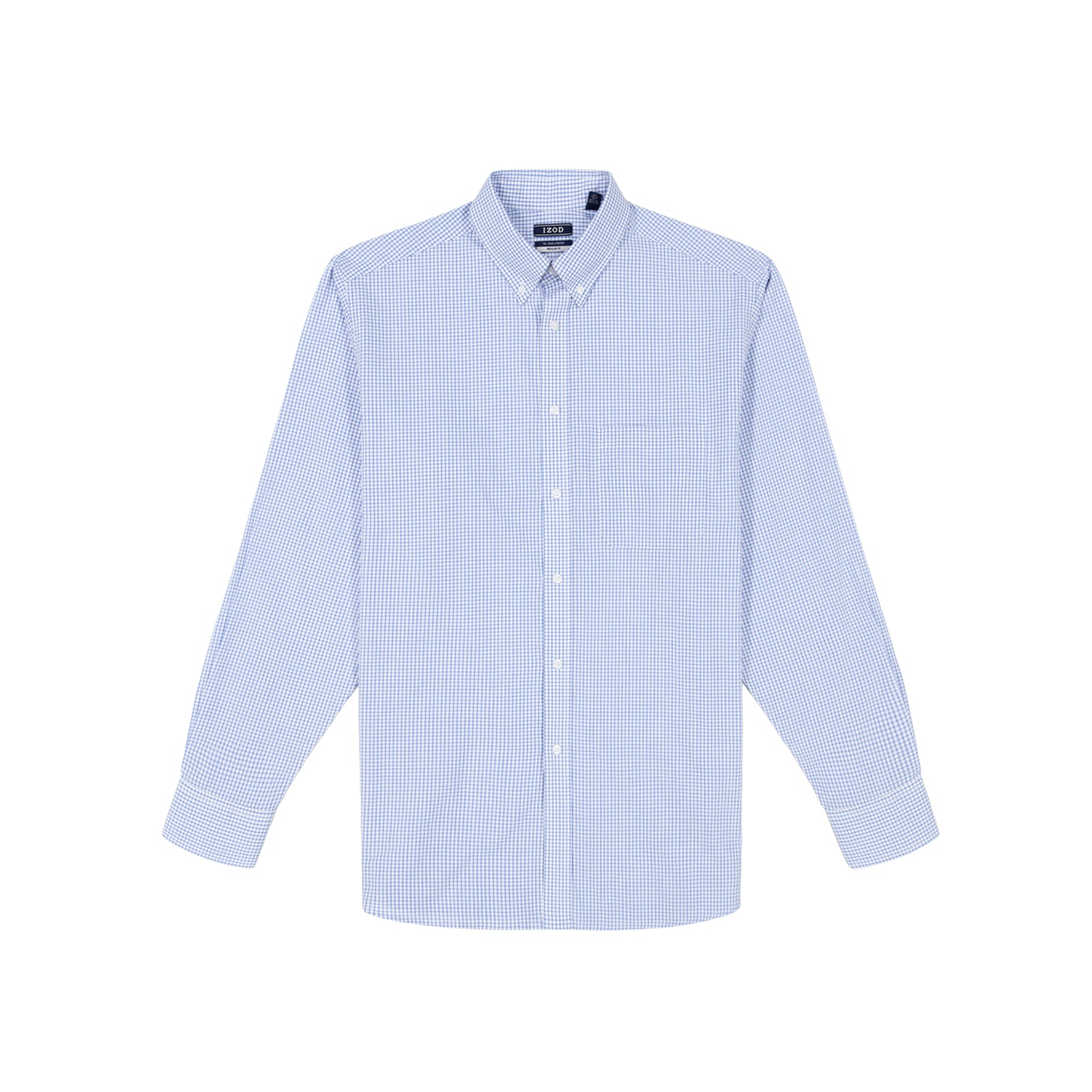ALL-OVER STRETCH BUTTON DOWN SHIRT – IZOD