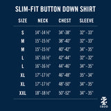 COOL FX BUTTON DOWN DRESS SHIRT SLIM - DARK NAVY