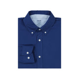 COOL FX BUTTON DOWN DRESS SHIRT SLIM - DARK NAVY