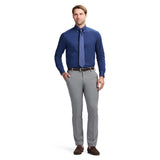 COOL FX BUTTON DOWN DRESS SHIRT SLIM - DARK NAVY