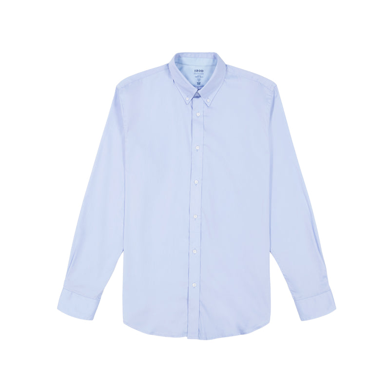 ADVANTAGE PERFORMANCE COOL FX SLIM FIT BUTTON-DOWN SHIRT - SKY BLUE