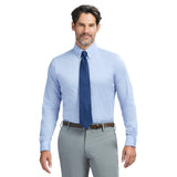 COOL FX BUTTON DOWN DRESS SHIRT SLIM - SKY BLUE