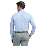 COOL FX BUTTON DOWN DRESS SHIRT SLIM - SKY BLUE