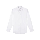 COOL FX SPREAD COLLAR BUTTON DOWN DRESS SHIRT SLIM - WHITE