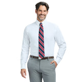 COOL FX SPREAD COLLAR BUTTON DOWN DRESS SHIRT SLIM - WHITE