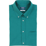 ALL-OVER STRETCH L/S PLAID BUTTON-DOWN DRESS SHIRT - PACIFIC