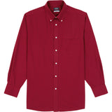 ALL OVER STRETCH BUTTON DOWN DRESS SHIRT - BIKING RED