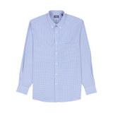 ALL OVER STRETCH BUTTON DOWN DRESS SHIRT - SODALITE BLUE
