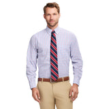 ALL OVER STRETCH BUTTON DOWN DRESS SHIRT - CHILLI PEPPER