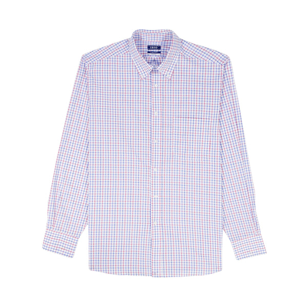 All Over Stretch Button Down Dress Shirt - Chilli Pepper – IZOD