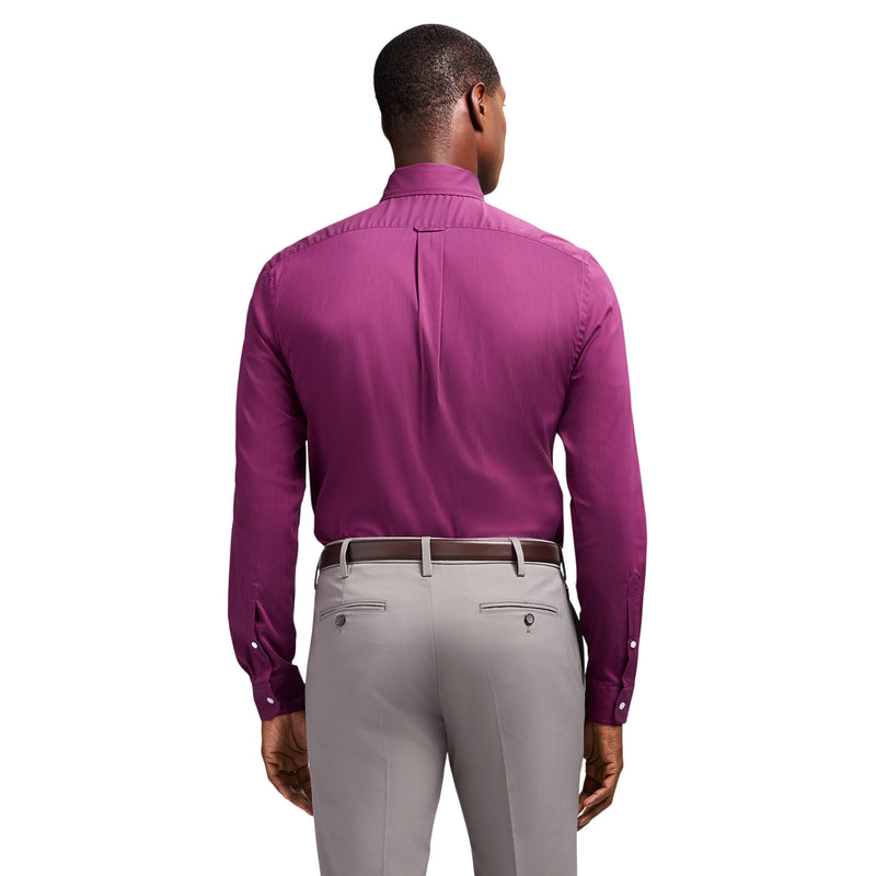 COOL FX BUTTON DOWN DRESS SHIRT SLIM - IMPERIAL PURPLE