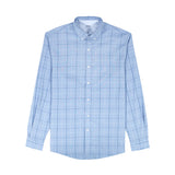 COOL FX PLAID BUTTON DOWN DRESS SHIRT SLIM - WINDSURFER