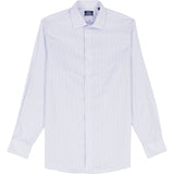 ROYAL TEXTURE BUTTON DOWN DRESS SHIRT - DELLA ROBBIA BLUE