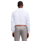 ROYAL TEXTURE BUTTON DOWN DRESS SHIRT - DELLA ROBBIA BLUE