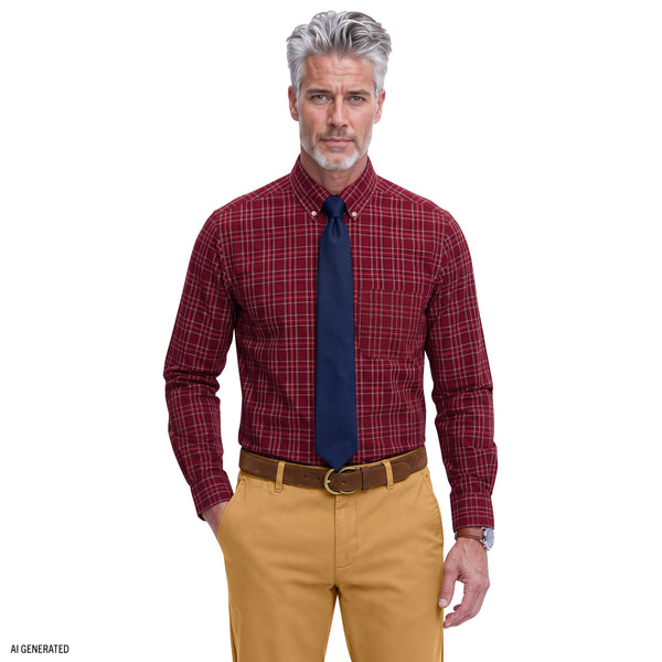 Men's Dress Shirts | Classic Fit & Stretchy for Every Occasion