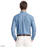 ROYAL TEXTURE BUTTON-DOWN DRESS SHIRT - NANTUCKET BREEZE