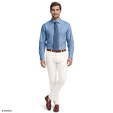 ROYAL TEXTURE BUTTON-DOWN DRESS SHIRT - NANTUCKET BREEZE