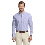 ALL-OVER STRETCH L/S PLAID BUTTON-DOWN DRESS SHIRT - DAHLIA PURPLE