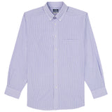 ALL OVER STRETCH PLAID BUTTON DOWN DRESS SHIRT - DAHLIA PURPLE