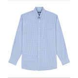 ALL OVER STRETCH BUTTON DOWN DRESS SHIRT - GRAPE MIST