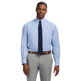 ALL OVER STRETCH BUTTON DOWN DRESS SHIRT - GRAPE MIST