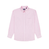 ALL OVER STRETCH PLAID BUTTON DOWN DRESS SHIRT (BUTTON DOWN COLLAR) - LILAC SACHET