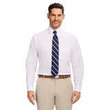 PINPOINT OXFORD BUTTON DOWN DRESS SHIRT - BRIGHT WHITE