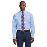PINPOINT OXFORD BUTTON DOWN DRESS SHIRT - CORNFLOWER BLUE