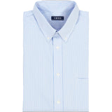 PINPOINT OXFORD BUTTON DOWN DRESS SHIRT - CORNFLOWER BLUE