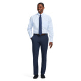 PINPOINT OXFORD BUTTON DOWN DRESS SHIRT - CORNFLOWER BLUE