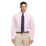 PINPOINT OXFORD BUTTON DOWN DRESS SHIRT - LILAC SACHET