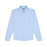 TRAVELER BUTTON DOWN DRESS SHIRT - TH JAB BLUE