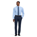TRAVELER BUTTON DOWN DRESS SHIRT - TH JAB BLUE