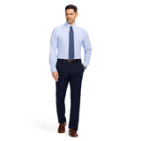 TRAVELER BUTTON DOWN DRESS SHIRT - TH LIGHT BLUE